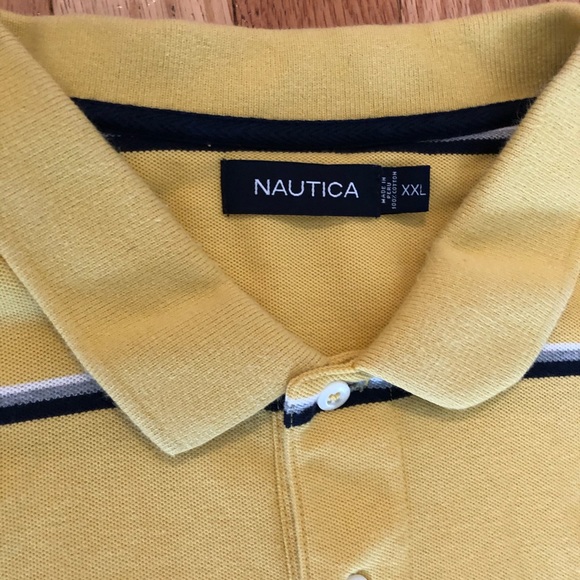 Men’s Nautica Striped Polo Sz.XXL Great Shape!! - Picture 4 of 4